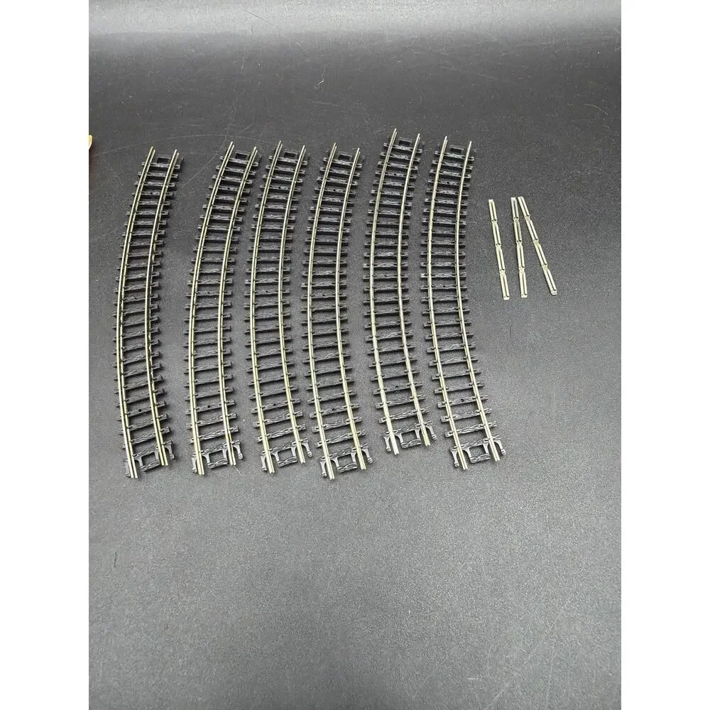 Atlas N Scale #2510 9-3/4” Radius Curved Track 6 Sections NOS New Open Box USA